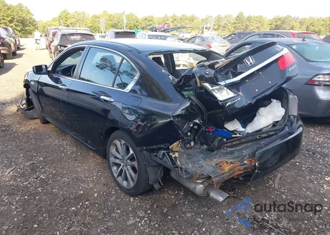 2015 Honda Accord Sport z USA, uszkodzony, nr VIN 1HGCR2F58FA271992